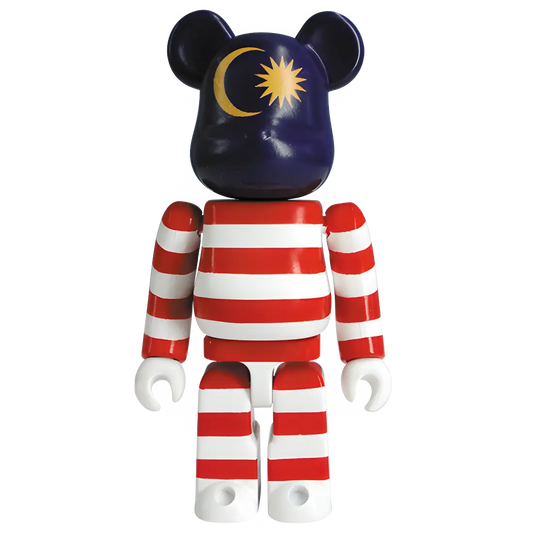Bearbrick Series 31 Flag "Malaysia" 100% Herstellerbild