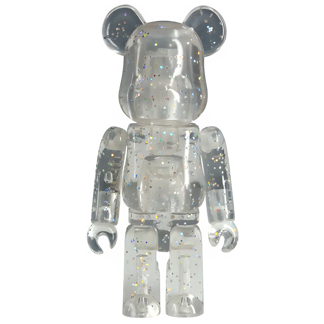 Bearbrick Series 31 Jellybean "Silver Glitter" 100% Herstellerbild
