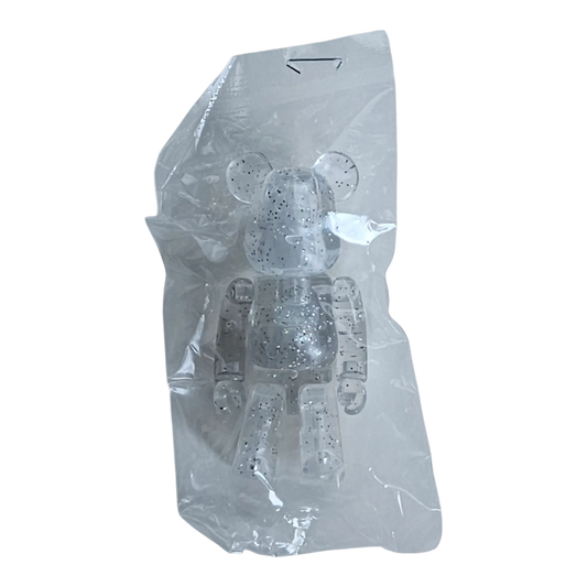 Bearbrick Series 31 Jellybean "Silver Glitter" 100% in Folie