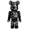Bearbrick Series 31 Pattern "Chrome Floral" 100% Herstellerbild