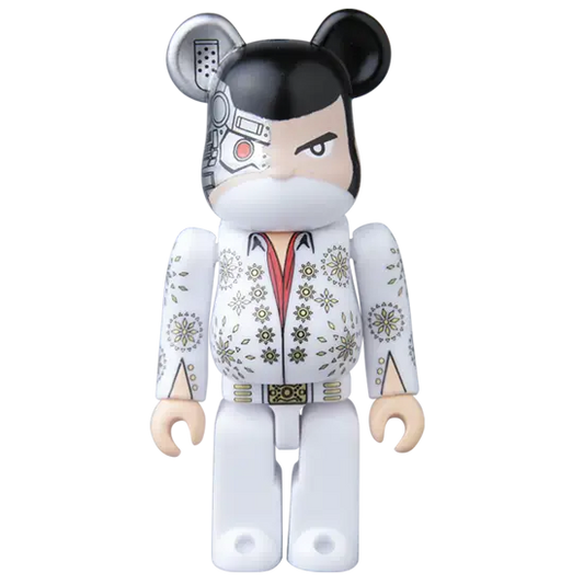 Bearbrick Series 33 Artist "Mecha Elvis" 100% Herstellerbild