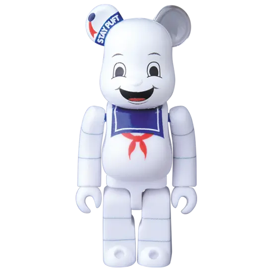 Bearbrick Series 33 SF "Stay Puft Marshmallow Man" [Ghostbusters] 100% Herstellerbild
