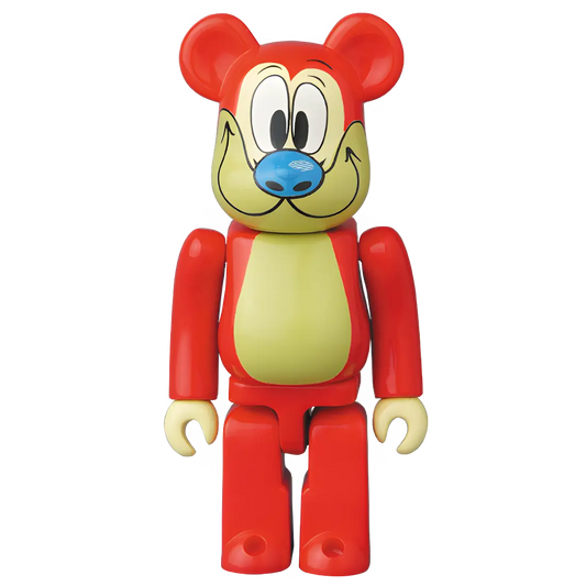 Bearbrick Series 34 Animal "Stimpy" [Ren & Stimpy] 100% Herstellerbild