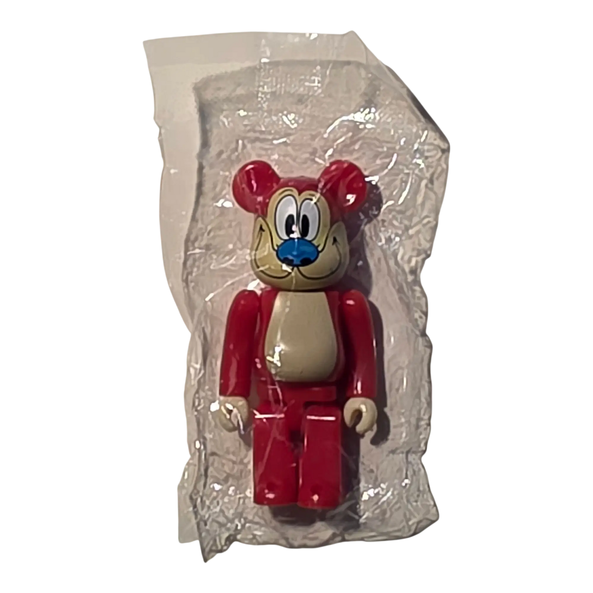 Bearbrick Series 34 Animal "Stimpy" [Ren & Stimpy] 100% in Folie