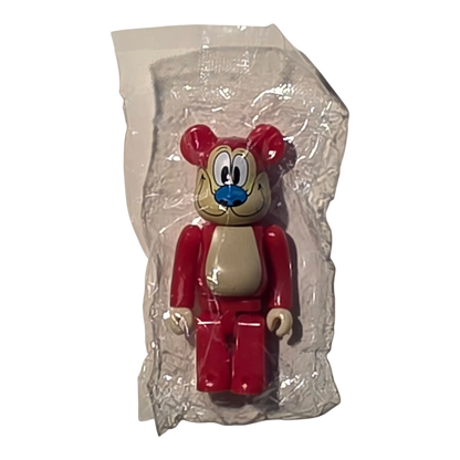 Bearbrick Series 34 Animal "Stimpy" [Ren & Stimpy] 100% in Folie