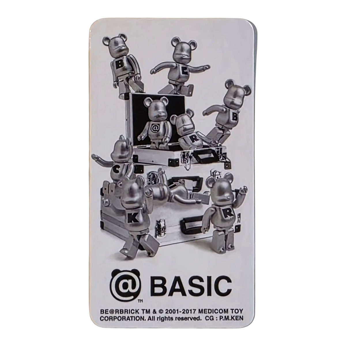 Bearbrick Series 34 Basic Letter 100% Begleitkarte