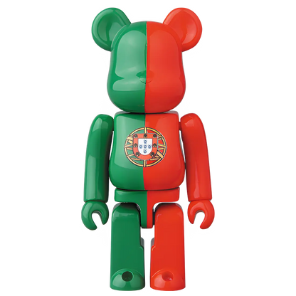 Bearbrick Series 34 Flag "Portugal" 100% Herstellerbild