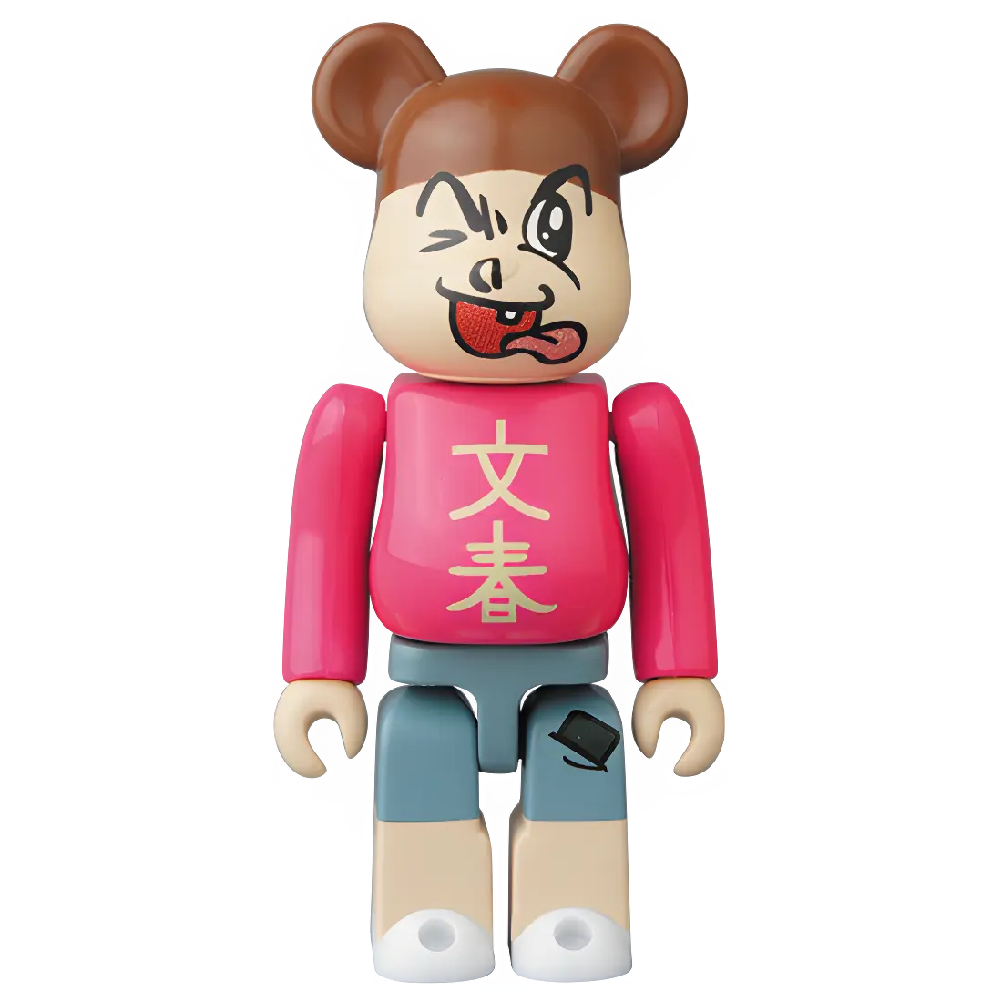 Bearbrick Series 34 Hero "Bunshun-kun" 100% Herstellerbild