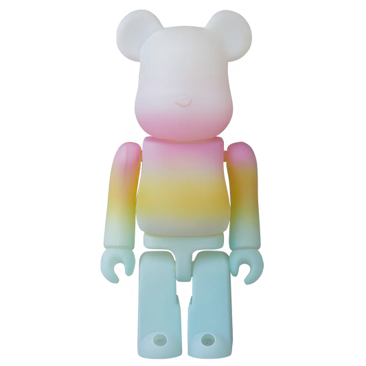 Bearbrick Series 34 Jellybean "Cotton Candy" 100% Herstellerbild