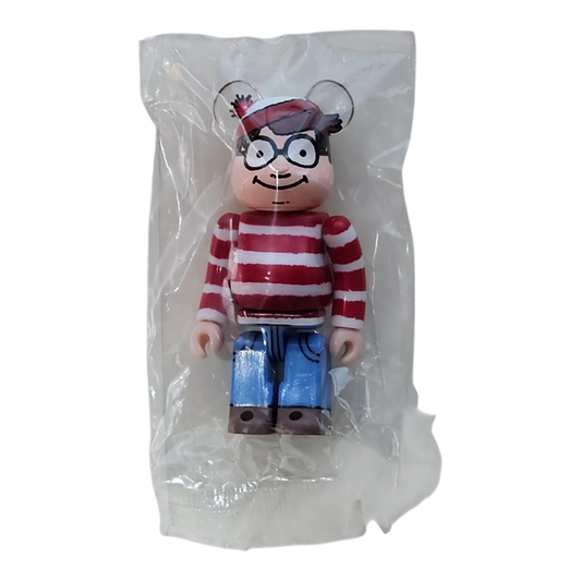 Bearbrick Series 35 Pattern "Waldo" [Where's Waldo?] 100% in Folie