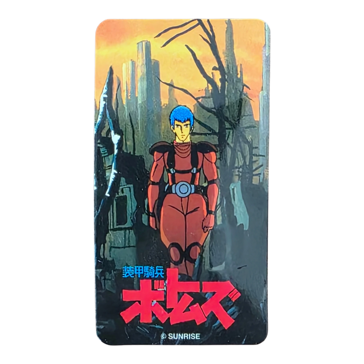 Bearbrick Series 35 SF „Chirico Cuvie“ [Armored Trooper VOTOMS] 100% SECRET Begleitkarte