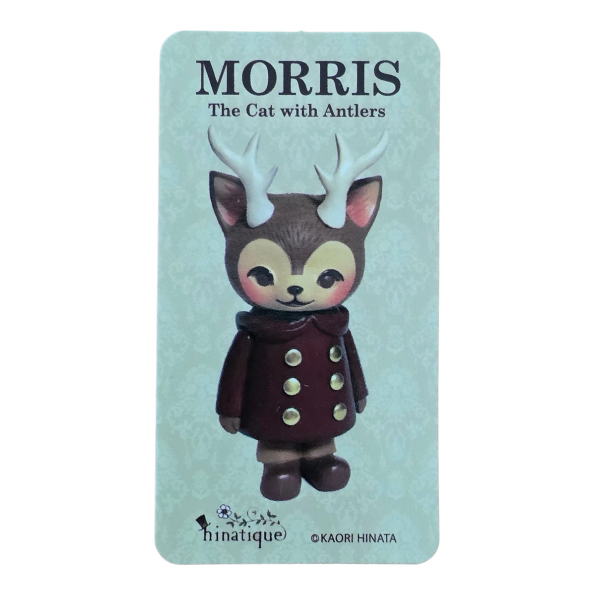 Bearbrick Series 36 Artist "Morris: The Cat with Antlers" 100% SECRET Begleitkarte