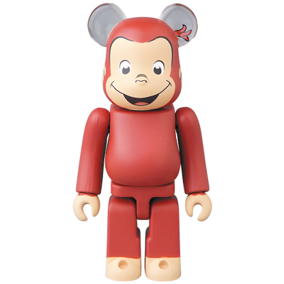 Bearbrick Series 37 Animal "Curious George" 100% Herstellerbild