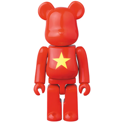 Bearbrick Series 37 Flag "Vietnam" 100% Herstellerbild