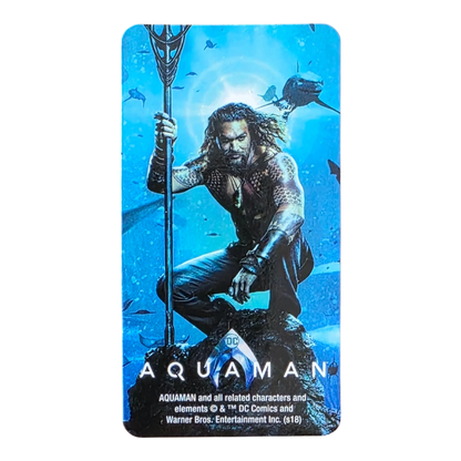 Bearbrick Series 37 Hero "Aquaman" 100% Begleitkarte