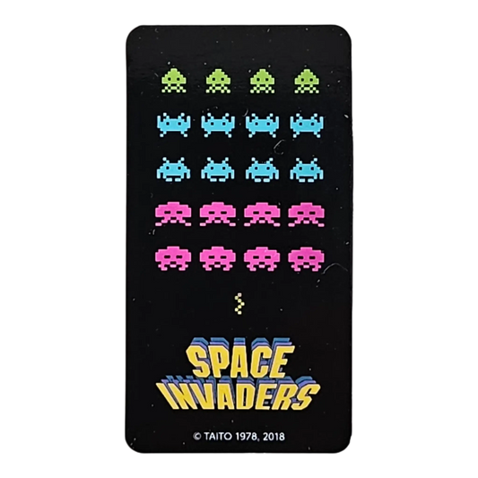 Bearbrick Series 37 Pattern "Space Invaders" 100% Begleitkarte