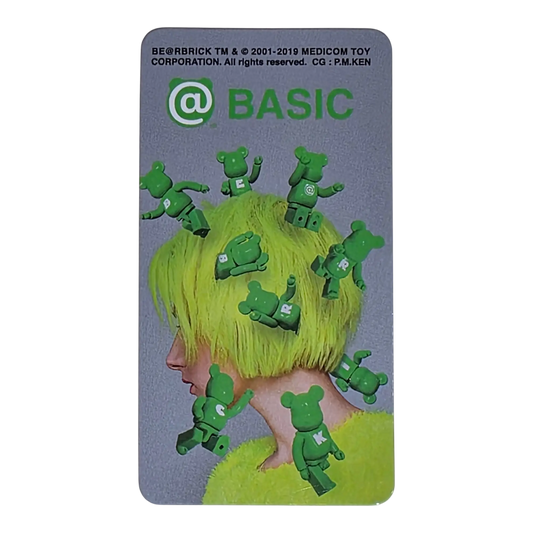 Bearbrick Series 38 Basic Letter 100% Begleitkarte