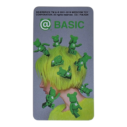 Bearbrick Series 38 Basic Letter 100% Begleitkarte