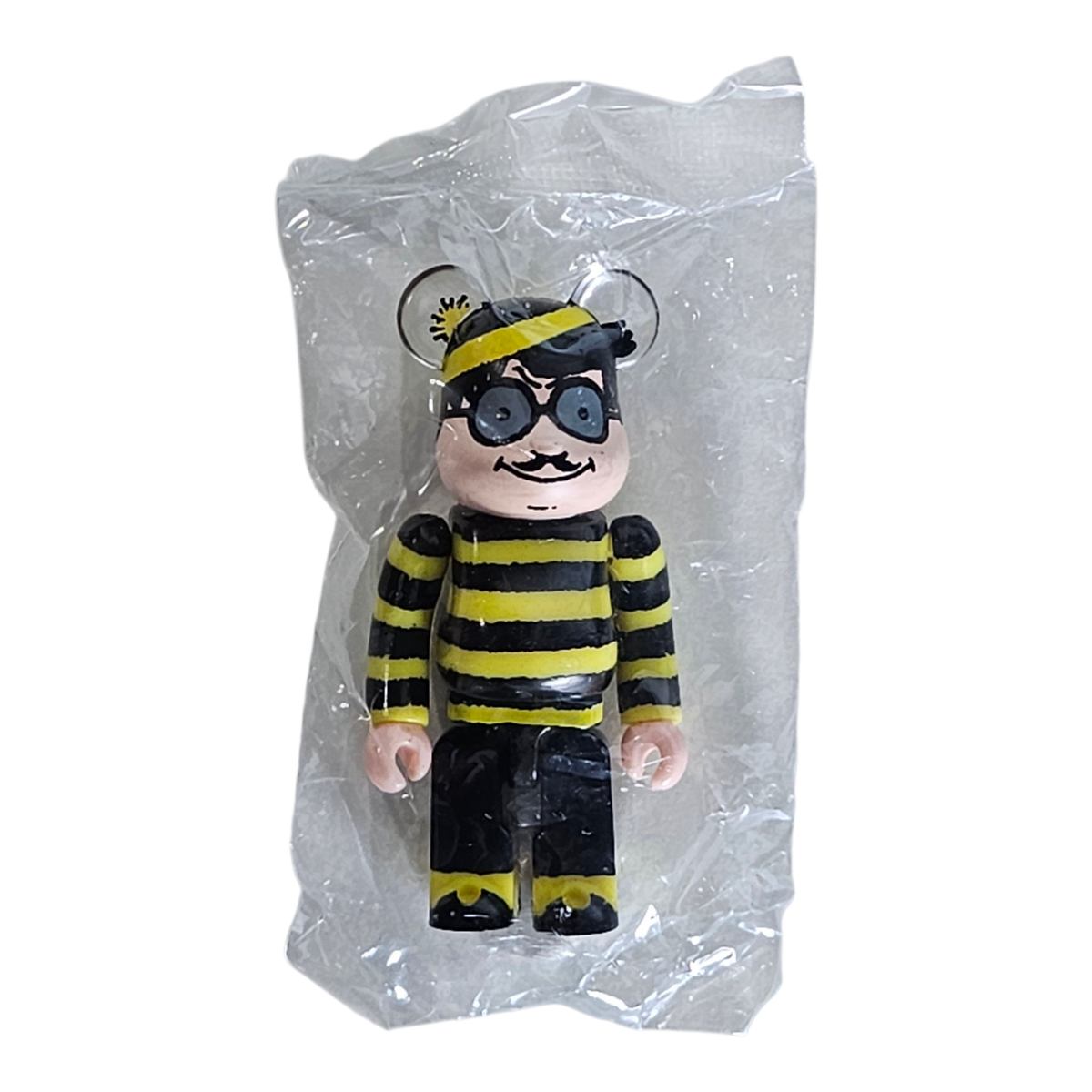 Bearbrick Series 38 Pattern "Odlaw" [Where's Waldo?] 100% in Folie