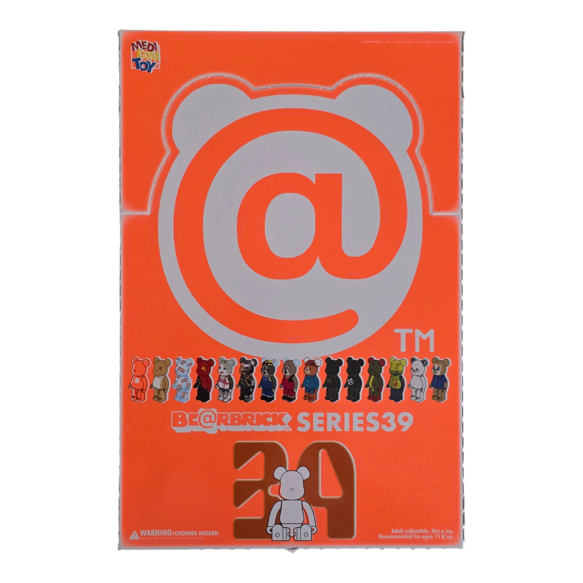 Bearbrick Series 39 24er-Karton 100% Deckel