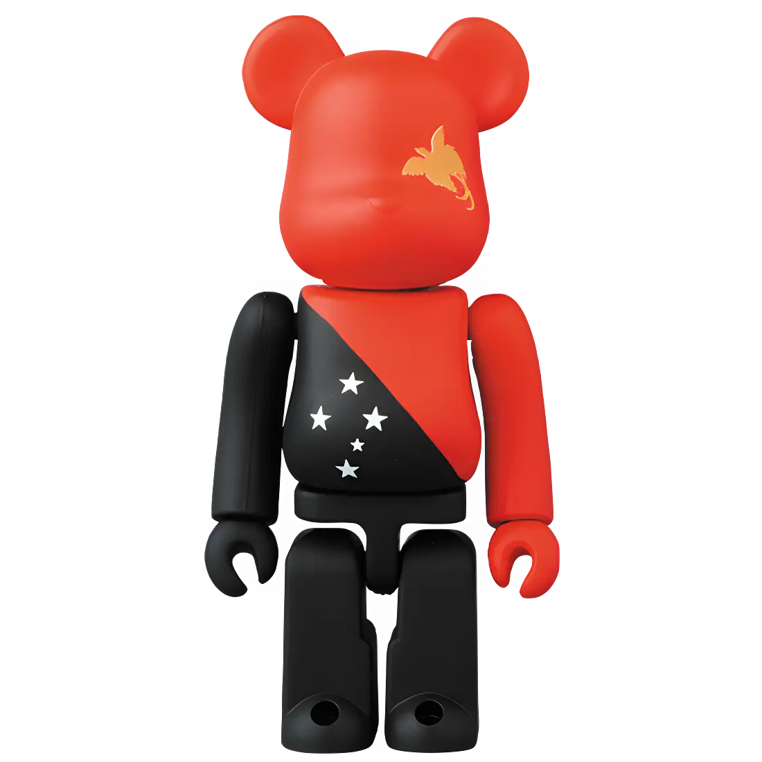 Bearbrick Series 39 Flag "Papua New Guinea" 100% Herstellerbild