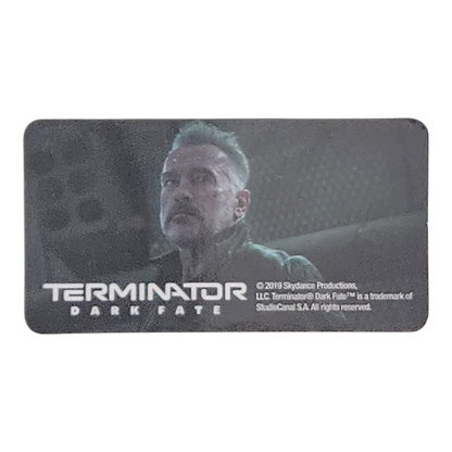 Bearbrick Series 39 SF "T-800 (Carl)" [Terminator: Dark Fate] 100% Begleitkarte