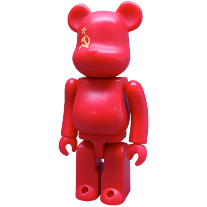 Bearbrick Series 4 Flag "USSR" 100% Herstellerbild