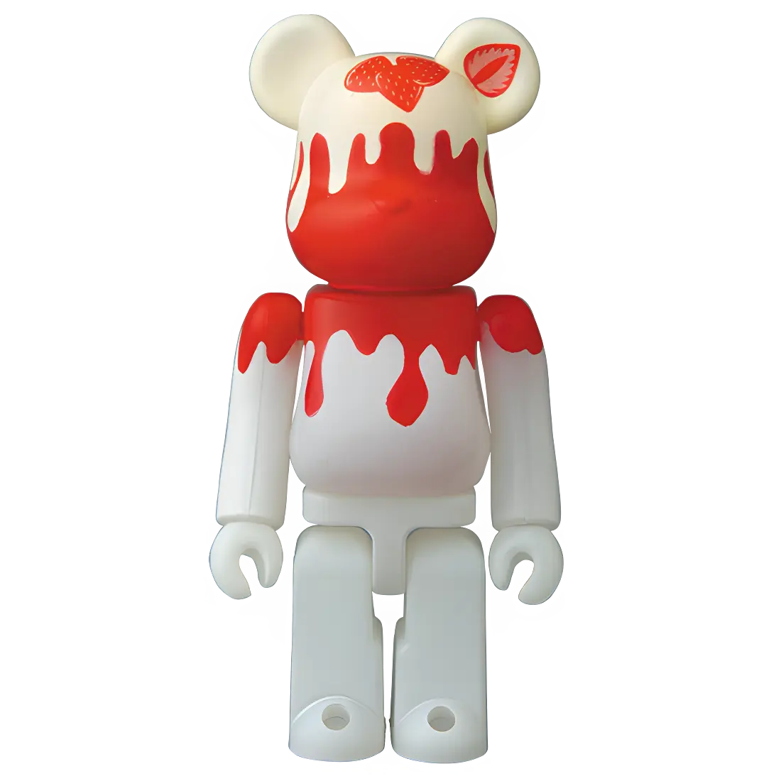 Bearbrick Series 40 Jellybean "Strawberry Shortcake" 100% Herstellerbild