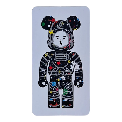 Bearbrick Series 41 Artist "Billionaire Boys Club Starfield Astronaut" 100% Begleitkarte
