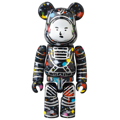 Bearbrick Series 41 Artist "Billionaire Boys Club Starfield Astronaut" 100% Herstellerbild