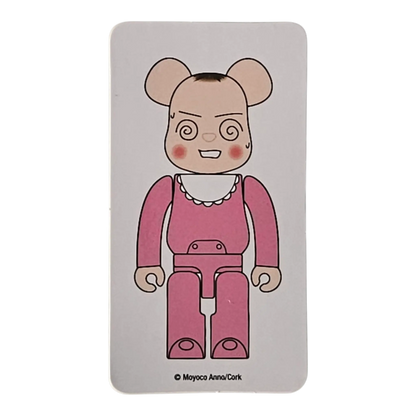 Bearbrick Series 41 Artist 'Rompers' [Moyoco Anno] (100%) Begleitkarte