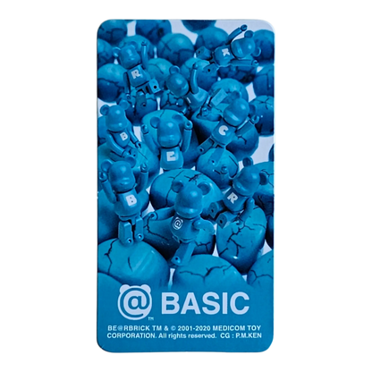 Bearbrick Series 41 Basic Letter 100% Begleitkarte