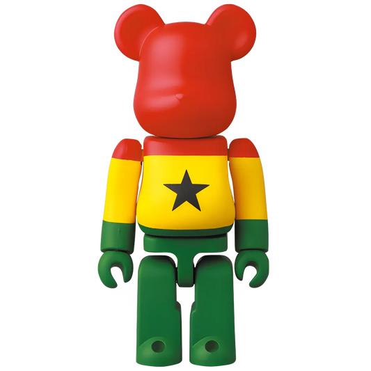 Bearbrick Series 41 Flag "Ghana" 100% Herstellerbild