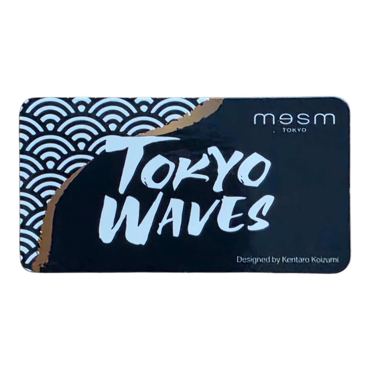 Bearbrick Series 41 „TOKYO WAVES" [mesm Tokyo] 100 % SECRET Begleitkarte