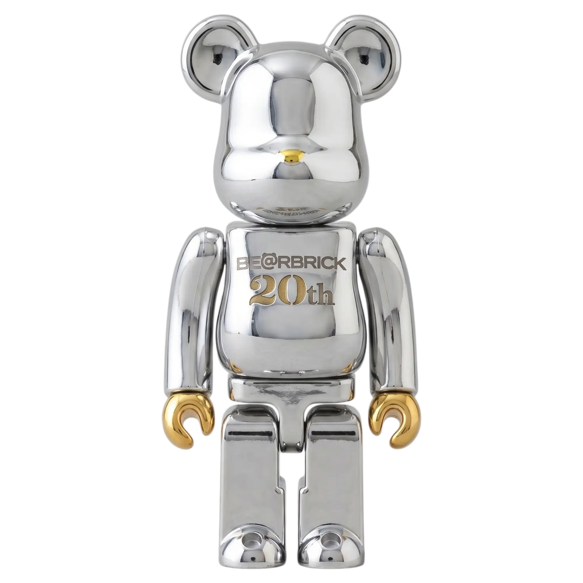 Bearbrick Series 42 20th Anniversary Model Silver [Hajime Sorayama] 100% SECRET Bild