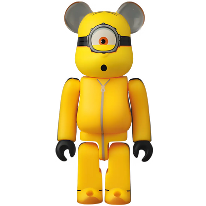Bearbrick Series 42 Cute "Stuart" [Minions: The Rise of Gru] 100% Herstellerbild
