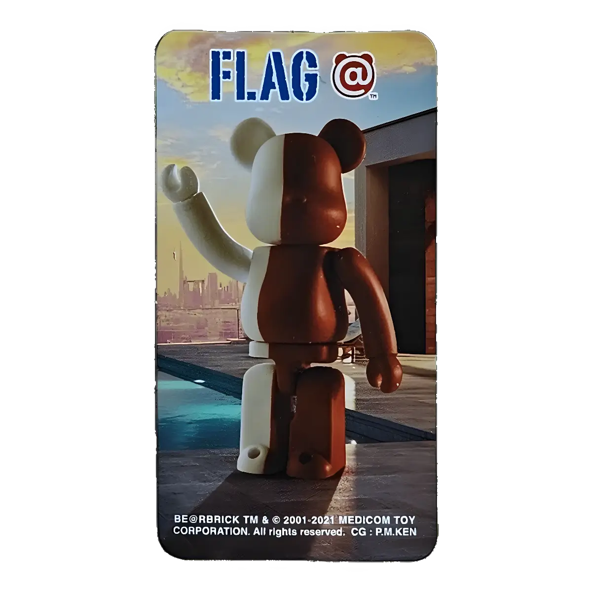 Bearbrick Series 42 Flag "Dubai, UAE" 100% Begleitkarte