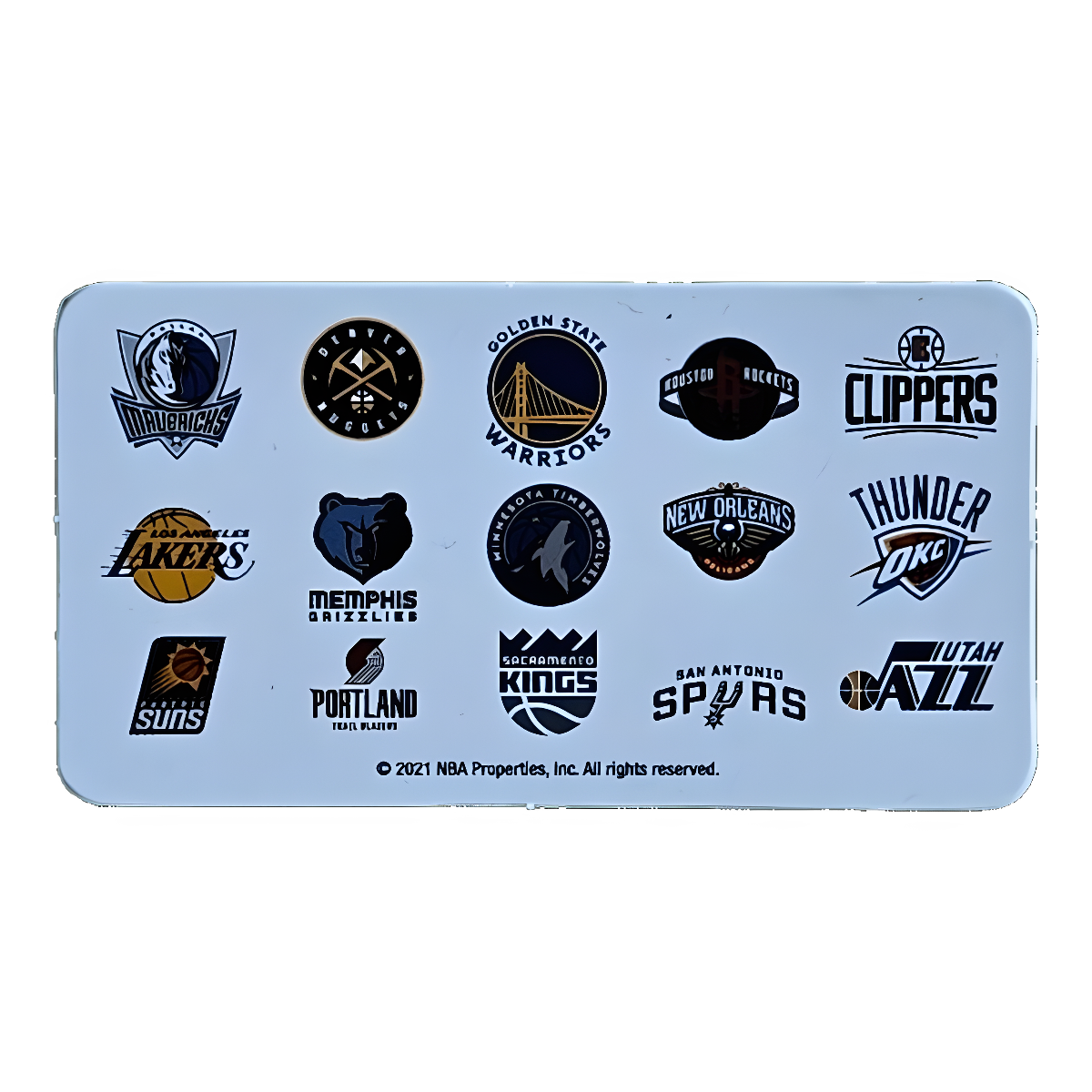 Bearbrick Series 42 Hero NBA Western Conference 100% Begleitkarte