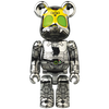 Bearbrick Series 42 SF Sorayama "Black Shadow Moon" 100% Herstellerbild