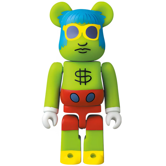 Bearbrick Series 43 Artist "Andy Mouse" [Keith Haring] 100% Herstellerbild
