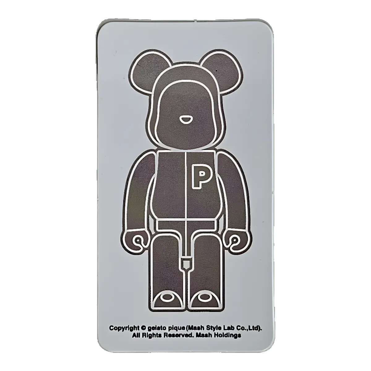 Bearbrick Series 43 Artist "Gelato Pique Beige" 100% SECRET Begleitkarte