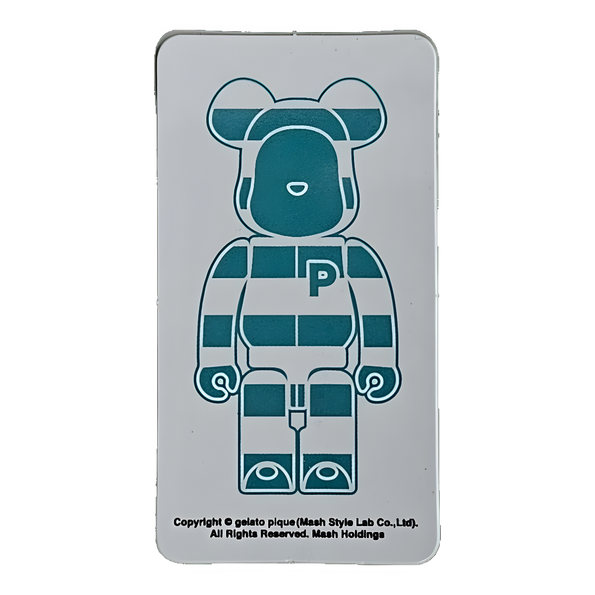Bearbrick Series 43 Artist "Gelato Pique Mint" 100% Begleitkarte