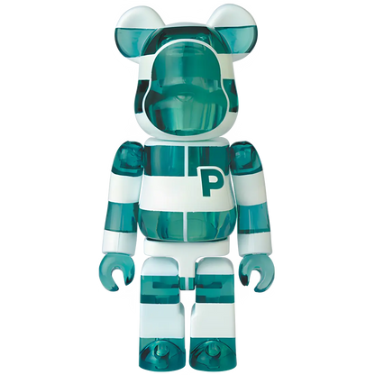 Bearbrick Series 43 Artist "Gelato Pique Mint" 100% Herstellerbild