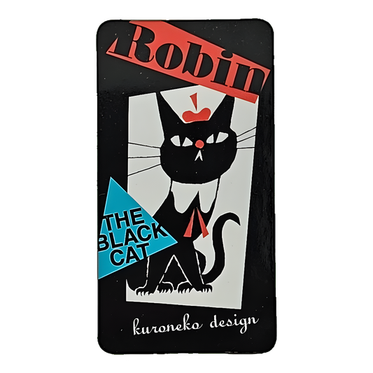 Bearbrick Series 43 Artist "Robin the Black Cat" 100% Begleitkarte