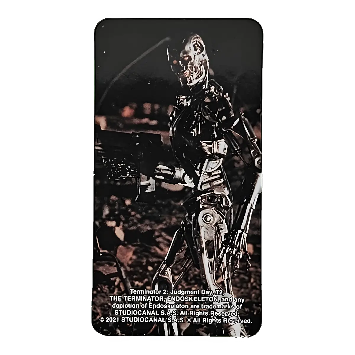 Bearbrick Series 43 SF "Terminator 2 Judgment Day" 100% Begleitkarte