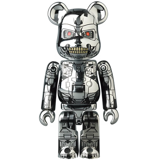 Bearbrick Series 43 SF "Terminator 2 Judgment Day" 100% Herstellerbild
