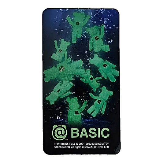 Bearbrick Series 44 Basic Letter 100% Begleitkarte