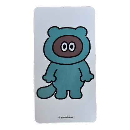 Bearbrick Series 44 Cute "Tanuki tanuQn" 100% Begleitkarte