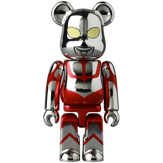 Bearbrick Series 44 Hero "Ultraman" 100% Herstellerbild