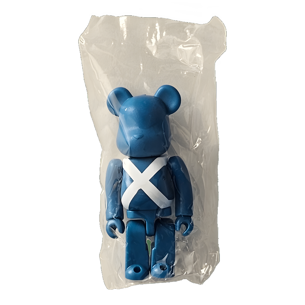 Bearbrick Series 45 Flag "Scotland" 100% in Folie